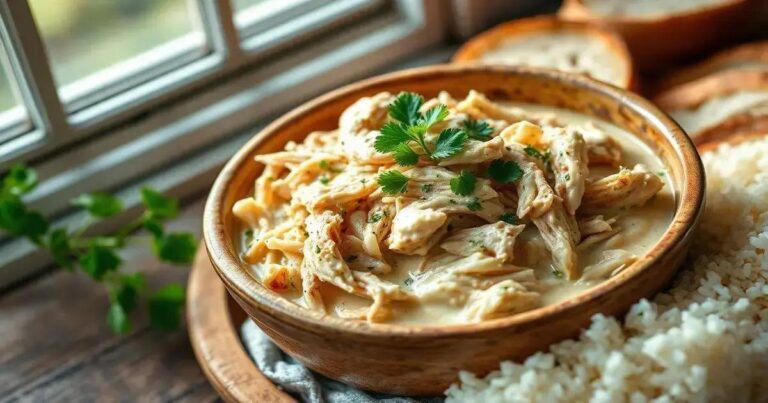 Receita De Frango Desfiado Com Creme De Leite