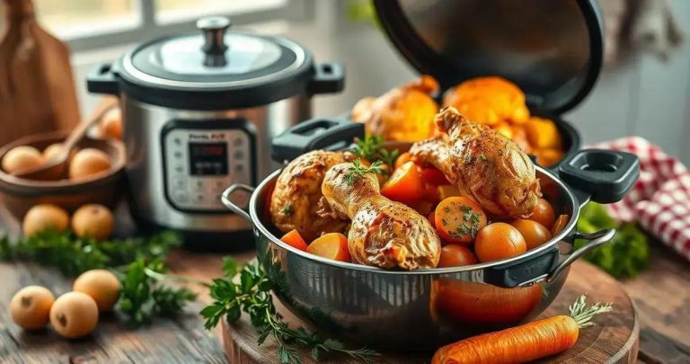 como fazer um frango caipira na panela de pressão