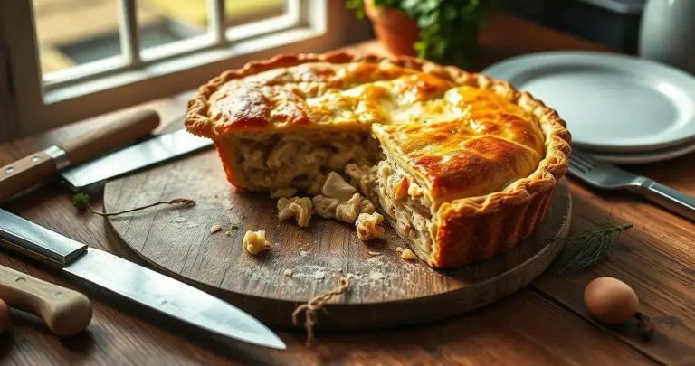 como fazer uma torta simples de frango