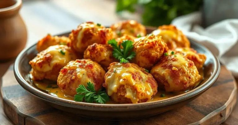 como fazer isca de frango com queijo