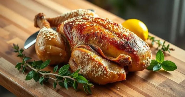 frango empanado ao forno
