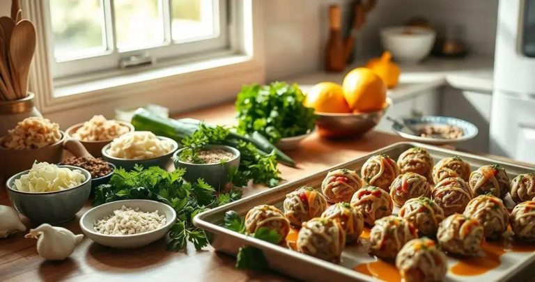 como fazer almondegas de frango prontas