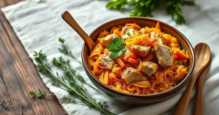 como fazer farofa de cenoura e frango