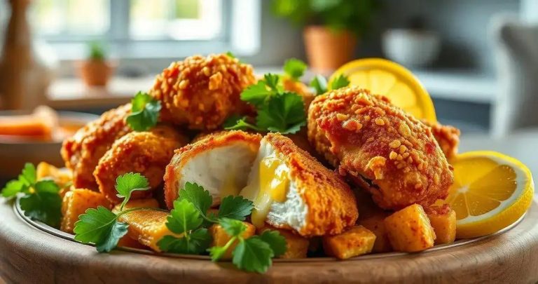 como fazer frango com queijo frito