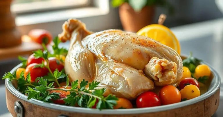 como fazer frango de vidro