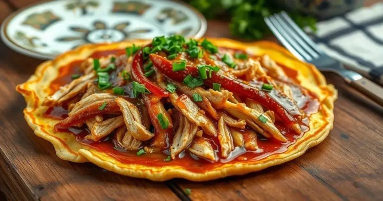 como fazer panqueca de frango com molho