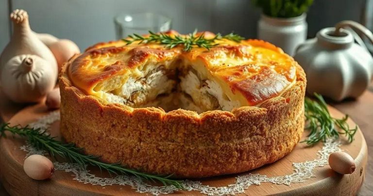 como fazer uma torta de frango com farinha de aveia