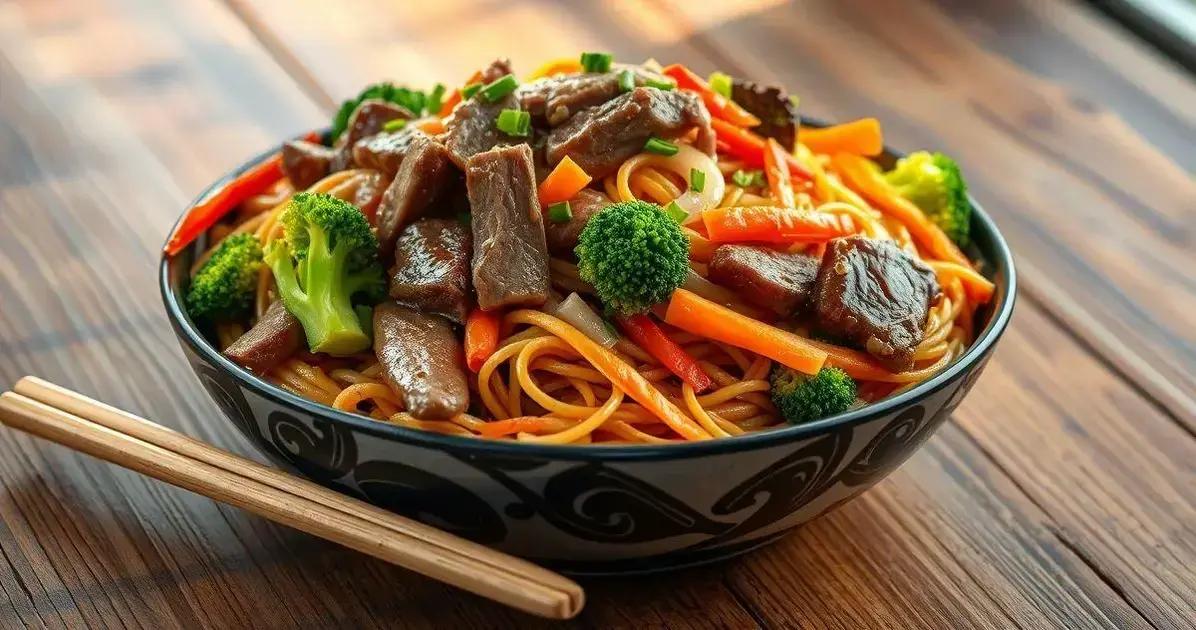 Como Fazer Yakissoba De Carne E Frango E Legumes?