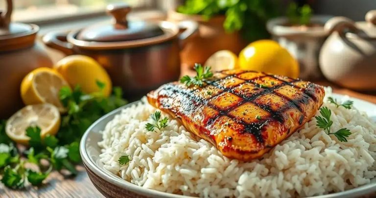como fazer peito de frango com arroz