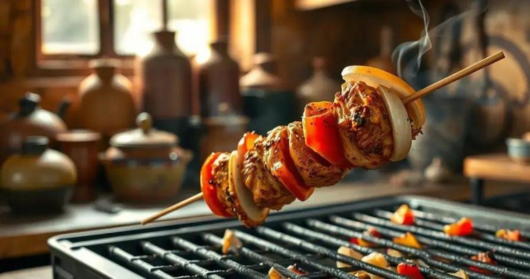 como se faz espetinho de frango