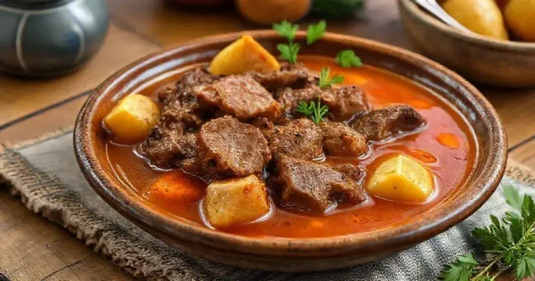 carne de panela com batata