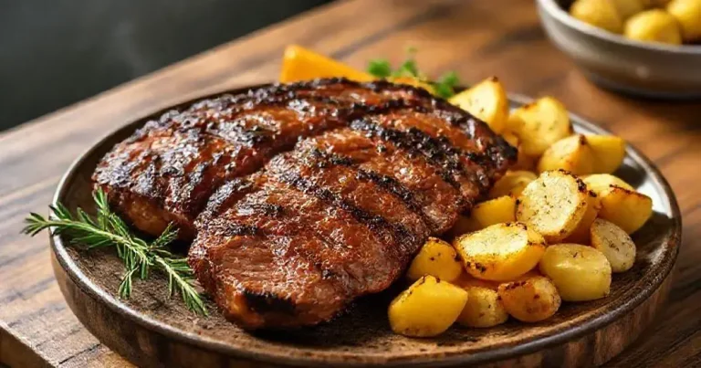 carne de panela com batata