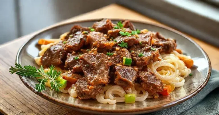 estrogonofe de carne