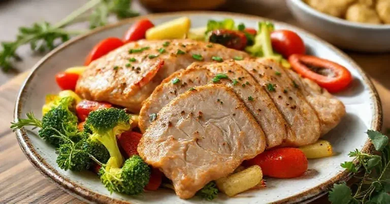 frango com legumes
