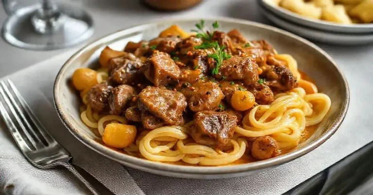 strogonoff de carne