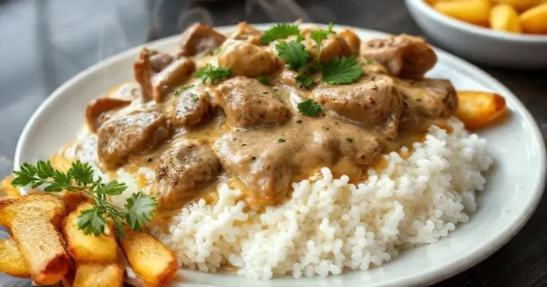 estrogonofe de carne