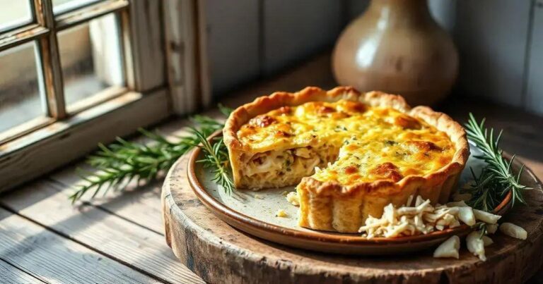 Receita De Quiche Frango