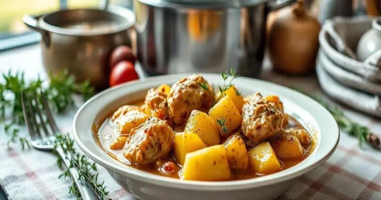 como fazer caldo de batata com frango