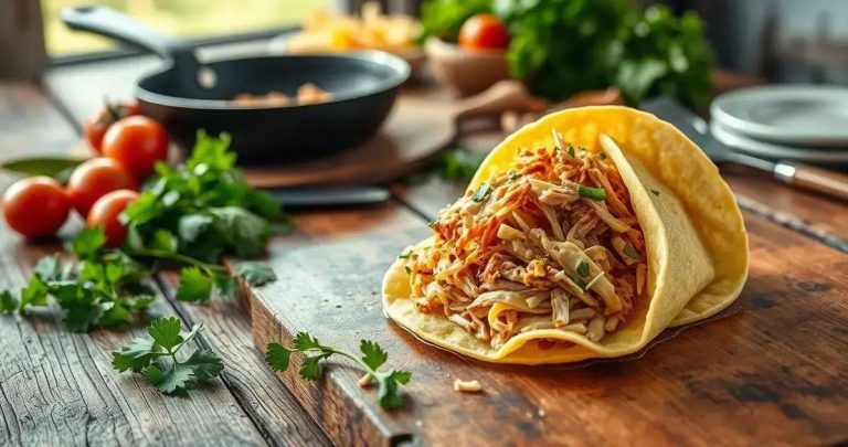 como fazer tapioca de frango com queijo