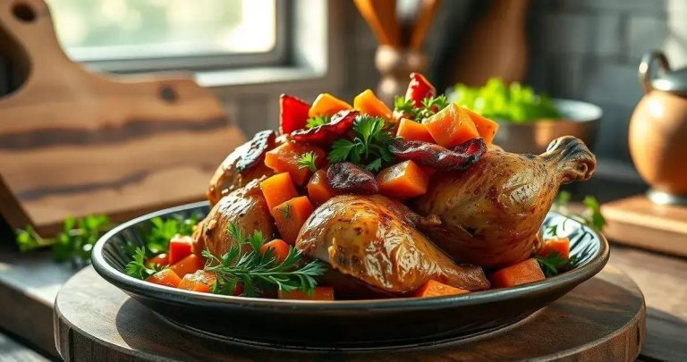 como fazer um frango a rolê