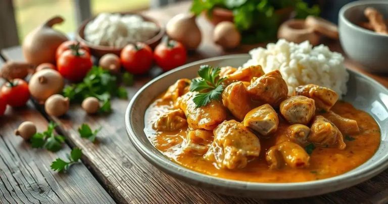 como fazer estrogonofe de frango simples e gostoso