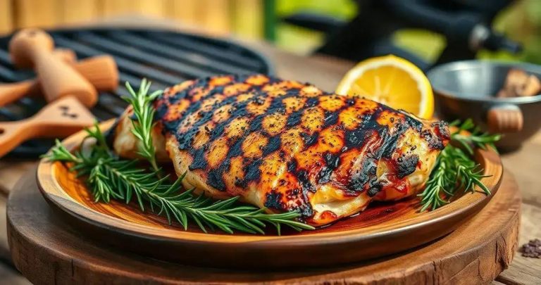 como fazer peito de frango no grill