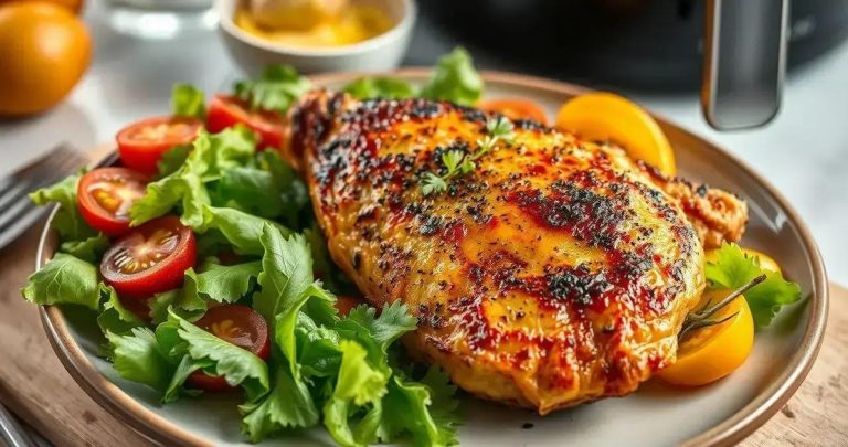 Frango Empanado na Airfryer: Crocante e Saudável frango empanado