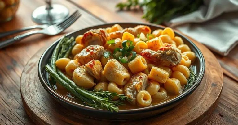 macarronada de frango