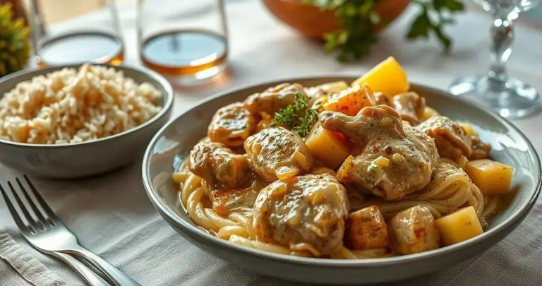 Strogonoff de Frango Simples em 20 Minutos: Receita Econômica strogonoff simples de frango