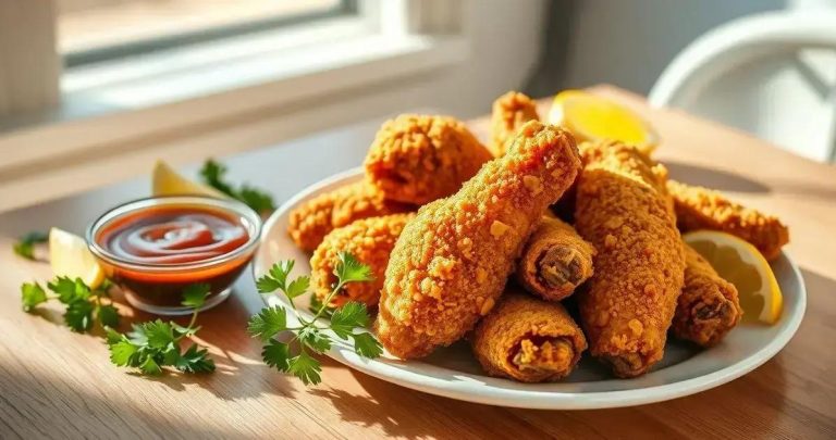 como fazer asa de frango empanada