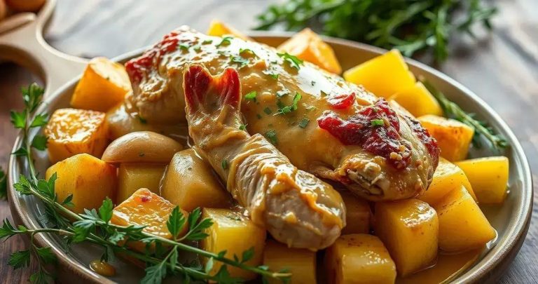 Fricasse De Frango Do Pai