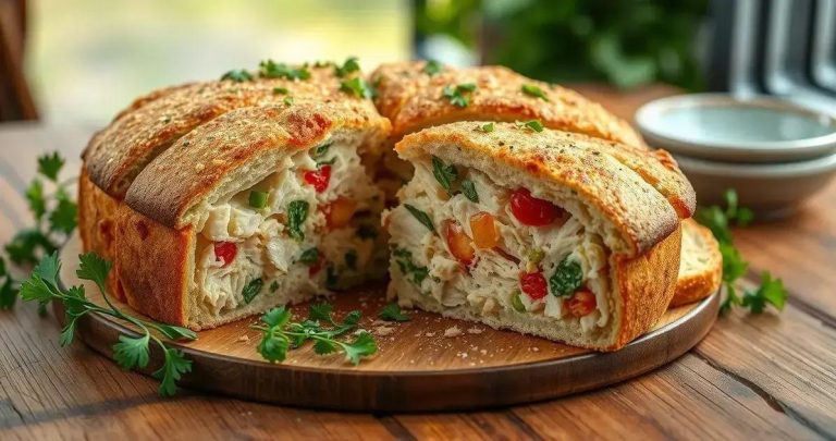 como fazer bolo salgado com pão de forma e frango