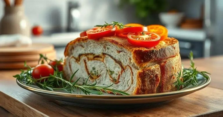 como fazer bolo salgado de pao de forma e frango