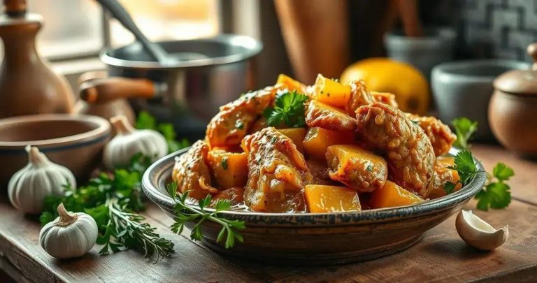 como fazer cará com frango