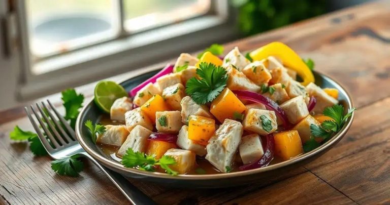 como fazer ceviche de frango