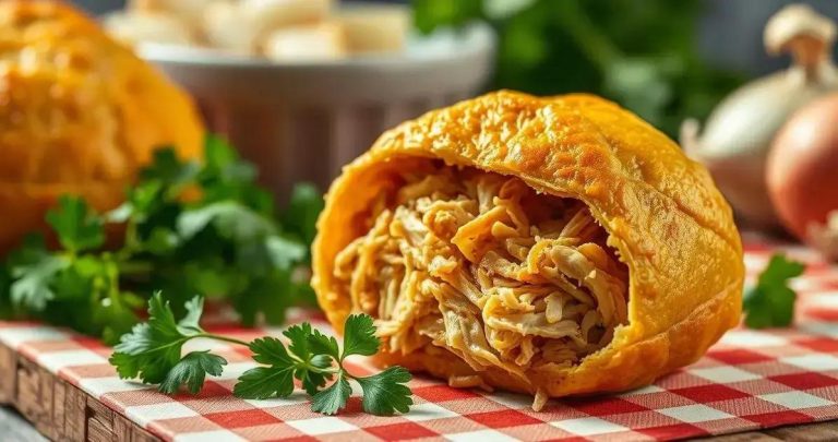 como fazer coxinha de frango massa