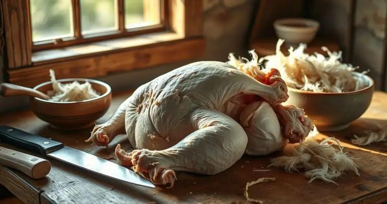 como fazer depenador de frango