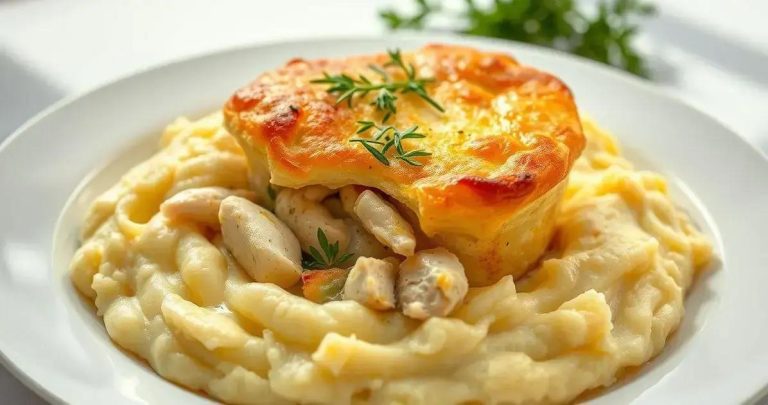 como fazer empadão de frango com pure de batata