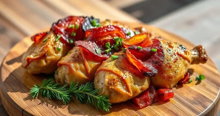 como fazer espetinho de frango com bacon para vender