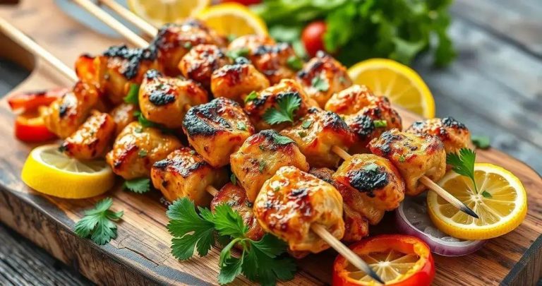 como fazer espetinho de frango para aniversario