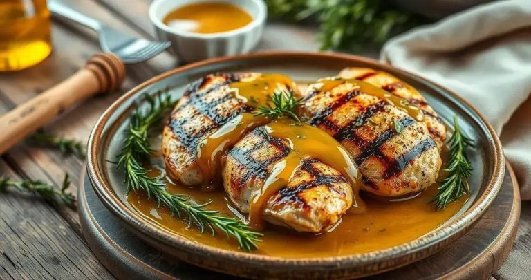 como fazer filé de frango com mostarda e mel