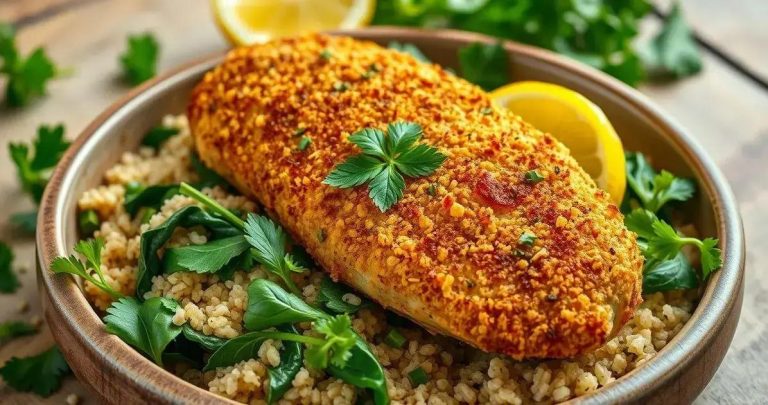 como fazer file de frango empanado fit