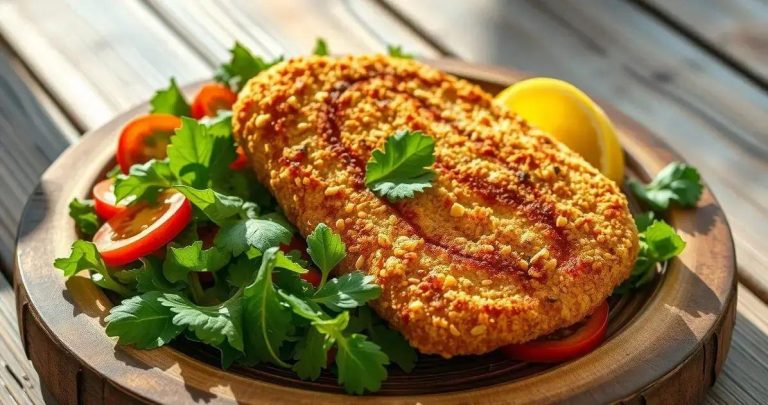 como fazer frango a milanesa com trigo