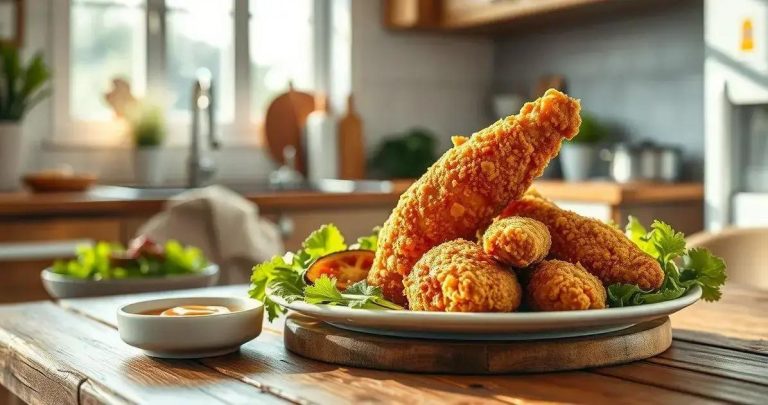 como fazer frango bem fritinho