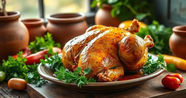 como fazer frango caipira simples