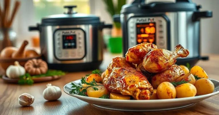 como fazer frango com batata na panela de pressão simples