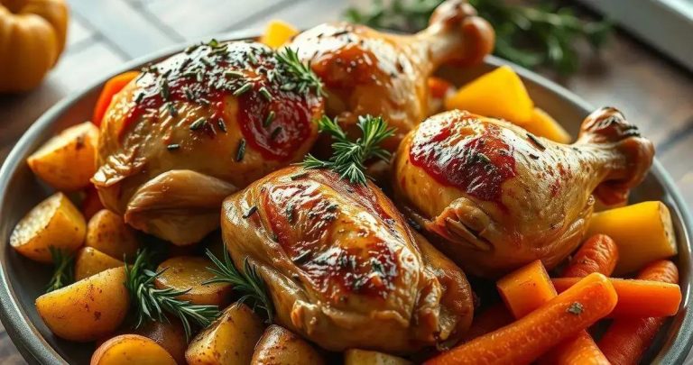 como fazer frango coxa e sobrecoxa assado