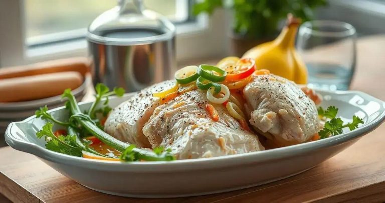 como fazer frango desfiado liquidificador