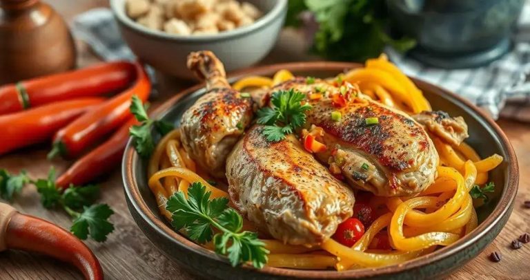 como fazer frango desfiado microondas