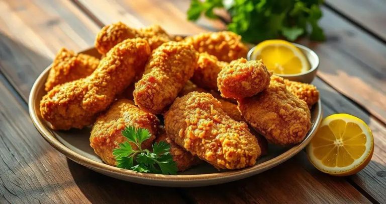 como fazer frango empanado tira gosto